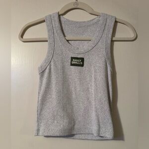 Daily Drills Tank Grey